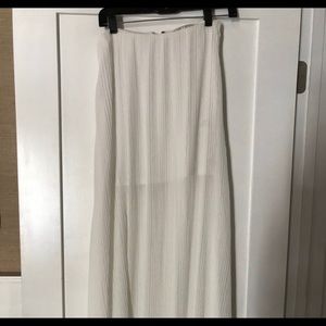 Alice + Olivia pleated maxi skirt